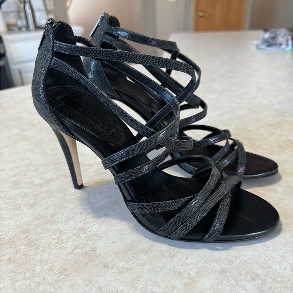 Banana Republic Black Heels Size 8.5